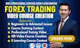 create professional forex and crypto trading video course tutorials for beginner
