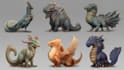 draw fantasy creatures and custom monster illustration