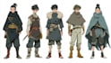 draw anime concept characters design