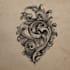 draw you a design with traditional tattoo style