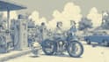 create authentic retro comic illustration