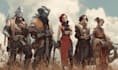 create custom dnd party illustration