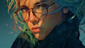make digital art  illustration