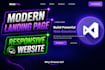 design a modern responsive e commerce website using HTML CSS javascript