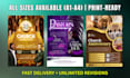 design professional funeral flyer, obituary and memorial program