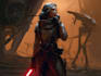 drawing a sci fi, star wars character and illustration