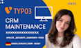 maintain and update your typo3 cms ionos website for security content and design
