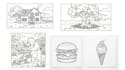 create bold and easy coloring pages for your book  using ai