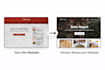 create a modern restaurant website with online booking