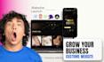 build a professional website or e commerce store