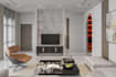 create modern apartment interior design with 3d visualization