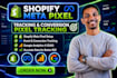 shopify meta pixel, tracking pixel, conversation pixel tracking, google analytic