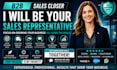 be your sales closer sales representative cold calling appointment setting