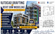 do autocad drafting and revit bim modeling for europe construction projects