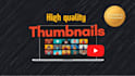 design eye catching youtube thumbnails