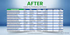 clean and format messy excel and CSV data