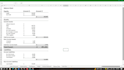 excel accounting, bookkeeping and balance sheet