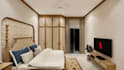 design modern interior with 3d rendering