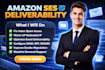 setup amazon ses deliverability fix inbox spam issue dedicated  warmup