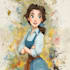 do disney cartoon portrait