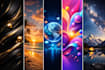 create high quality ai phone wallpapers