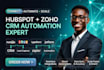 setup hubspot zoho typeform jotform CRM lead capture automation zapier sync