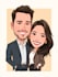 draw your couple caricature