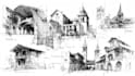do hand drawn architectural sketches