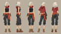design a anime character