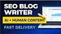 write SEO optimized blog posts and articles using ai with human touch