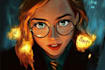 draw you a beautiful harry potter disney portrait