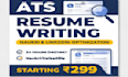 create a professional ats resume and CV design