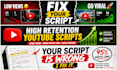 write high retention youtube scripts that go viral fast