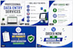 do accurate data entry, copy typing, excel and web research