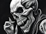 draw detailed dark art illustration