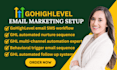 build gohighlevel automation workflow, email and SMS sequences