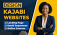 build kajabi funnel, website and course setup