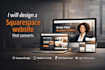 design a squarespace website that converts