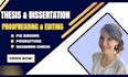 proofread and edit your thesis essay academic papers grammar