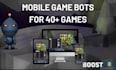 do video game bot, automation game bot, anime game bot, roblox game bot