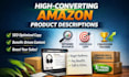 write high ranking amazon product descriptions that converts
