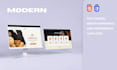 create a modern html website for your business
