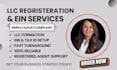 do llc registration, business formation, and setup in the USA with ein