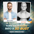 convert your photo into a 3d model stl file