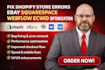 fix shopify store errors ebay squarespace webflow ecwid optimization