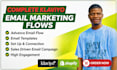 build klaviyo flows email automation for ecommerce