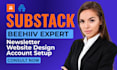 setup substack account editable email template substack post newsletter