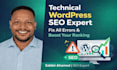 do wordpress SEO audit, fix all errors, and optimize for google ranking