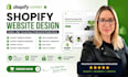 shopify store design, shopify website design dropshipping store shopify