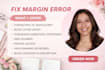 fix ingramspark margin error, cover resize, bleed and kdp issues